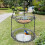 Multicolored Double Layer Suspended Bird Water Vessel And-Pink 4