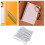 100PCS 16mm White Spiral Binding Coils, 140 Sheets 2