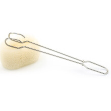 Brosse éponge à récurer anti-rayures pour un nettoyage en profondeur des tasses, goupillon à long manche avec têtes d'éponge remplaçables,