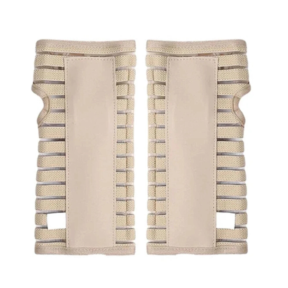 Beige (, M) Wrist Hand Brace Support Splint Stabilizer Carpal Tunnel Sprain Rsi Arthritis
