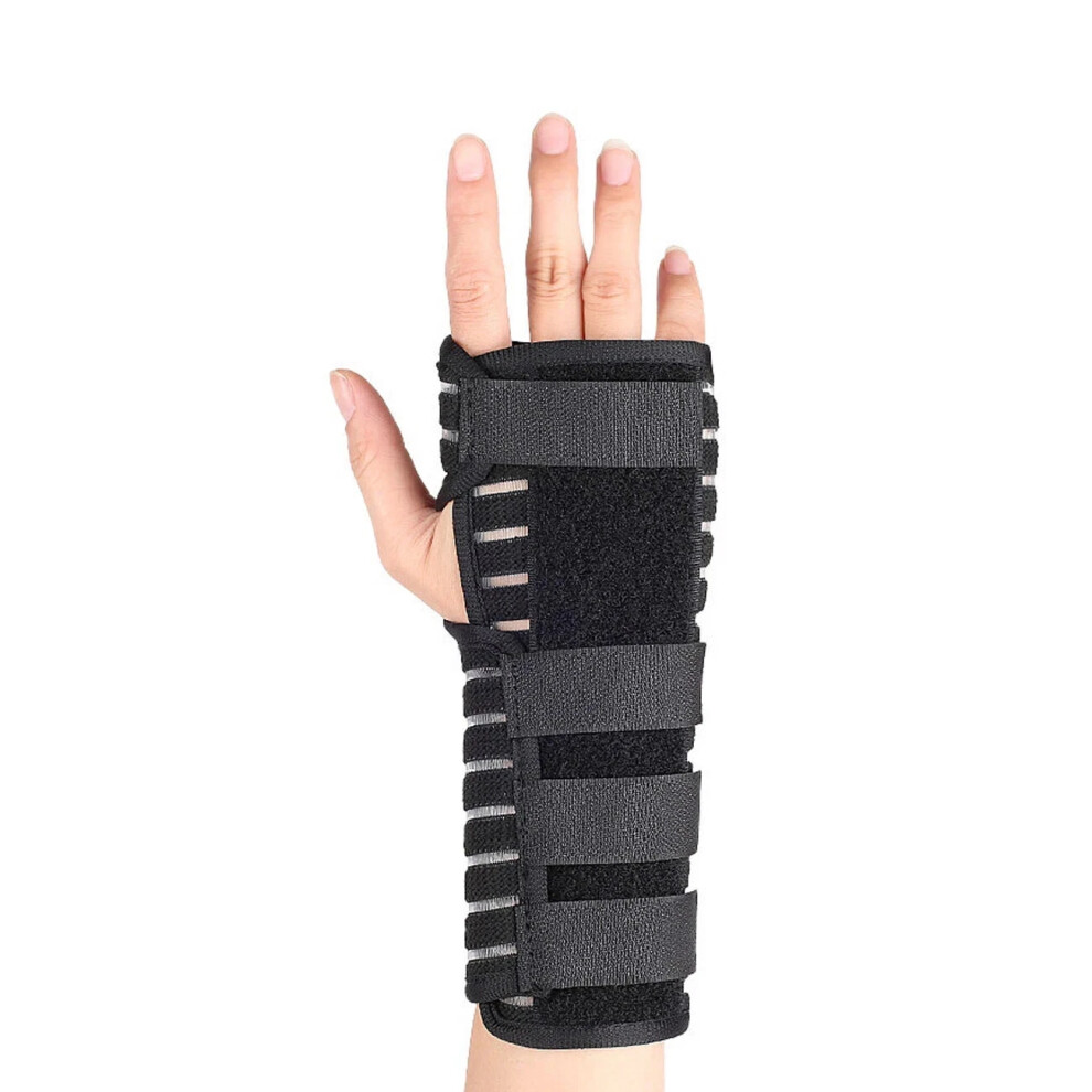 Black (, M) Wrist Hand Brace Support Splint Stabilizer Carpal Tunnel Sprain Rsi Arthritis