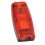 3.7V 500mAh LED Shoulder Light 8.8x3.5x1.6cm Red 2
