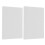 2-Piece Clear Acrylic Sheets 220x150x3mm 1
