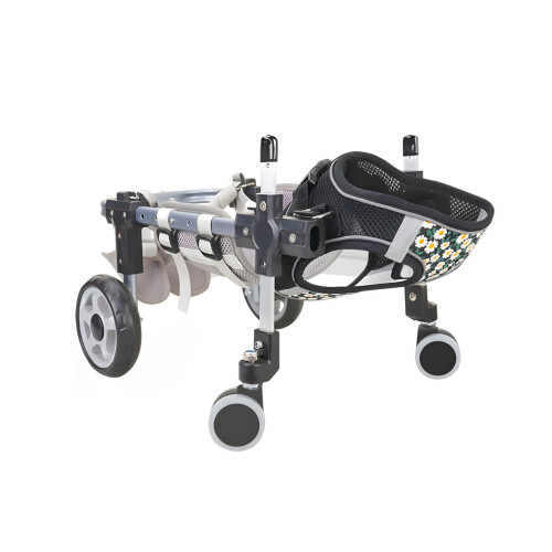 Lightweight Mobility Enhancing Adjustable Four Wheel Dog-S