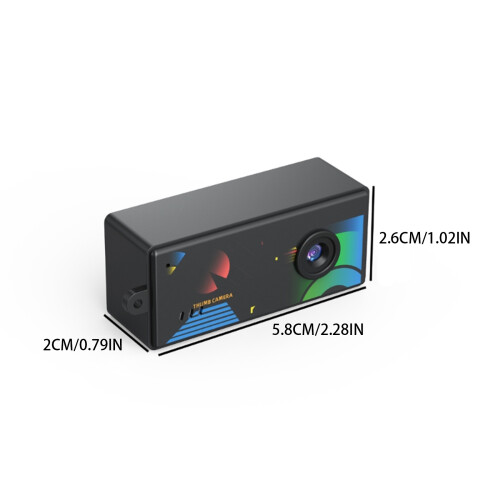 Long Battery Thumb Camera Energy Efficient For Children-Black 1
