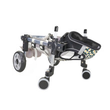 Supportive Comfortable Adjustable Pet Wheelchair Four Wheel-M