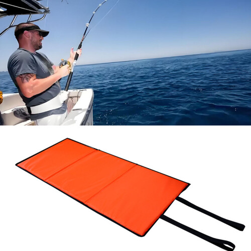 Easy to Clean Fishing Protective Pad Foldable and-Orange 2