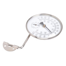 100mm Analog Thermometers Hygrometer Environment Gauge Silver