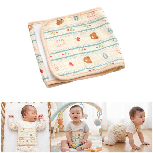 Infant Belly Button Protector Soft Bellyband for Newborns-A14 2