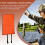 Easy to Clean Fishing Protective Pad Foldable and-Orange 7
