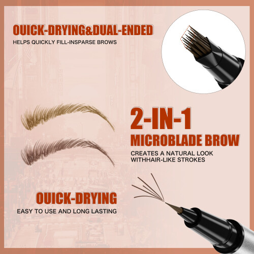 Professional Eyebrow Pencil 5 Color Available Waterproof-01 2