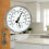 100mm Analog Thermometers Hygrometer Environment Gauge Silver 5