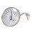 100mm Analog Thermometers Hygrometer Environment Gauge Silver 6