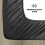 (Charcoal, Double ) Waterproof Fitted Sheet Extra Deep Skirt 30cm 6