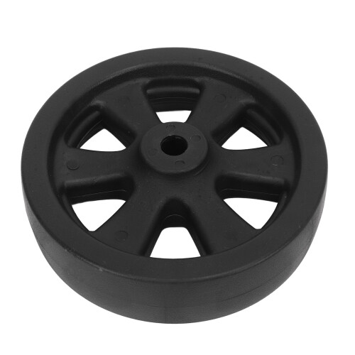 Universal 8-inch Trailer Jack Wheel 1500lbs Load Support Durable Nylon Wheel 1