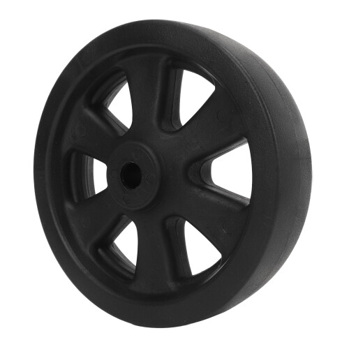 Universal 8-inch Trailer Jack Wheel 1500lbs Load Support Durable Nylon Wheel 2