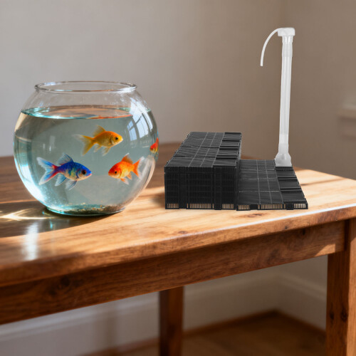 1Set Versatile Plastic Aquarium Filter Plate for Efficient Filtration 2