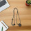 6Pcs Universal Magnetic Hands-Free Mic Lanyard Adjustable Black Fabric 9