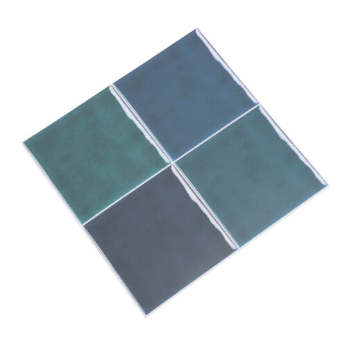 10Pcs Tile Stickers 15x15cm Crystal 170g 1