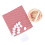 Dollhouse Egg Basket with Egg, Red Plaid Miniature 6