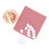 Dollhouse Egg Basket with Egg, Red Plaid Miniature 12