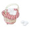 Dollhouse Egg Basket with Egg, Red Plaid Miniature 13