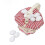 Dollhouse Egg Basket with Egg, Red Plaid Miniature 14