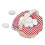 Dollhouse Egg Basket with Egg, Red Plaid Miniature 16