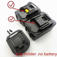 DIY Battery Adapter Converter Fixing Bracket Battery Base Charging Head Shell for Makita 18V Battery