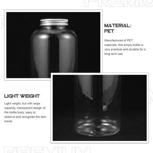 Bouteille Transparente Réutilisable Pour Jus Lait 2