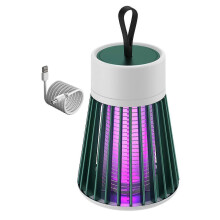 (Green, Basic) Mosquito Killer Fly Traps Safety Household Mosquito Lamp Suitable For Mosquitoes And Flying Insects - Pjun
