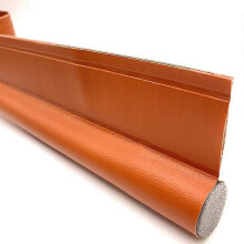 2 x Orange Door Bottom Sealing Strips, Sound Insulation, Windshield Gap, Heat Insulation, Dust and Insect Strips