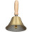 (4.33 inch) Hand Bell - Hand Call Bell With Brass Solid Wood Handle,very Loud Handbell G 1