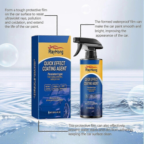 (3PCS) 1/2/3PCS Advanced Car Quick-Acting Coating Agent Spray,Car Coating Spray,Multi-functional 120ML 2