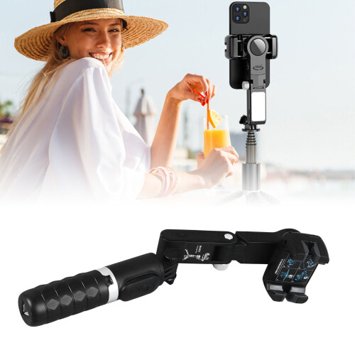 Wireless Mobile Stabilizer with Auto Face Tracking for Better Selfies