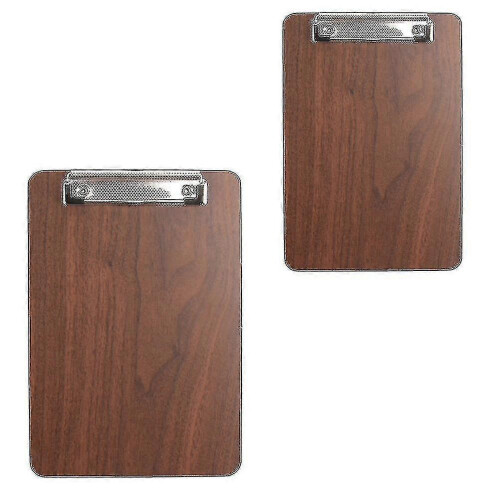2pcs Wooden Menu Board Clip Kitchen Restaurant Menu Holder Menu Clipboard A4+a5 1