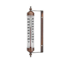 10 Inches New Premium Steel Indoor/outdoor Thermometer Wireless Decorative