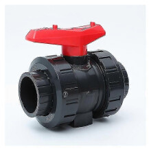 PVC ball valve I 25mm I 3/4 inch glue sockets and fittings I Stop valve I PVC pipe fitting I Ball valve