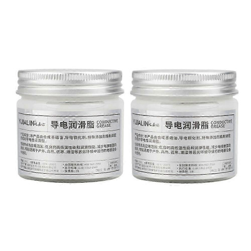 (2pcs) 1-3PCS 100g Electric Contact Grease Conductive Paste Electricity Compound For Power