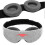 Manta sleep mask with 100% light blocking and zero intraocular pressure, comfortable and adjustable, perfect for sleeping 1