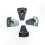 4pcs Tire Changer Replacement Rim Clamp Metal Jaw for Machine 1