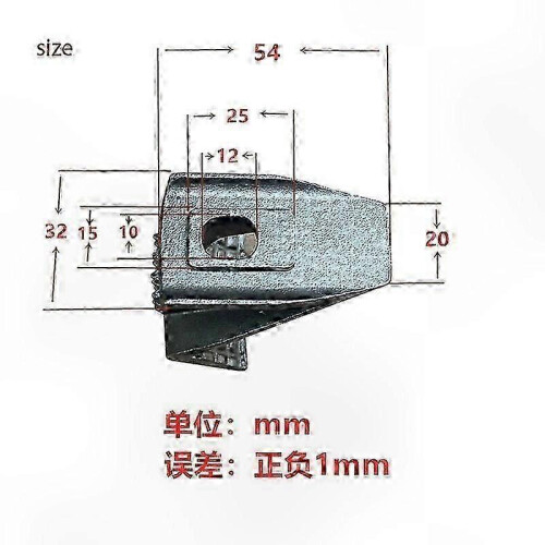 4pcs Tire Changer Replacement Rim Clamp Metal Jaw for Machine 2