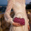 Elegante Abendtasche mit Strasssteinen und-Gold 5