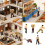 Winziges Miniaturfiguren-Set „Construction Crews“ aus-Anzug 3