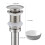 Bathroom Sink Plug Kitchen Bath Drain-Brushed There are holes 4