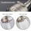 Wall Mounted Tap Single Handle Hot Cold Water Mixer-Brushed 6