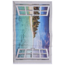 3d Ocean Nature Sea View Mural Window Home Decor Sticker Room Poster Art