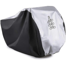 Bike Cover for 3 Bikes Cycle Bicycle Rain Cover Waterproof Bike Cover All Weather Dust -JA