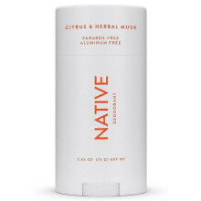 (Orange) 72-Hour Long-Lasting All Over Body Deodorant Stick 75g Gentle Aluminum Free Formula for Sensitive Skin Natural Plant Extracts Moisturizing
