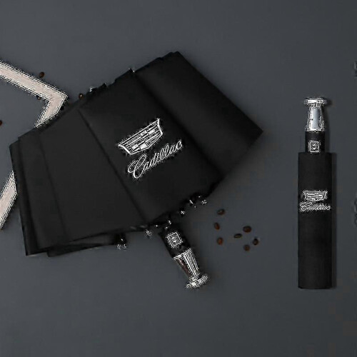 (Cadillac) Rain Windproof 10-bone Auto Logo Umbrella
